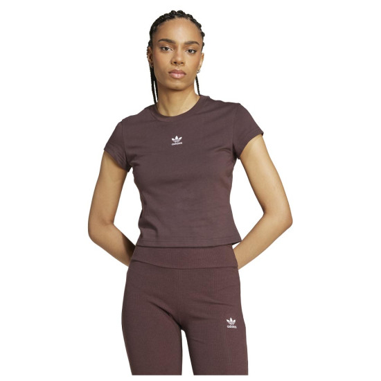 Adidas Γυναικεία κοντομάνικη μπλόυζα Essentials Slim Tee